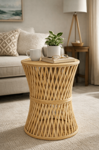 طاولة خيزران