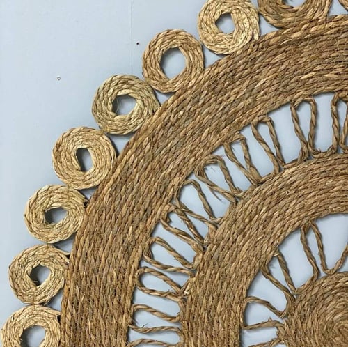 مفرش خوص بوهيمي