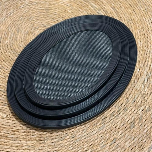 صينية تقديم راتان خشب