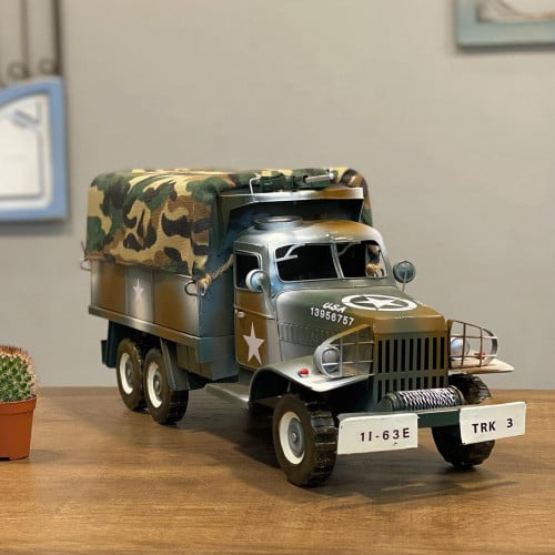 ديكور شاحنة عسكرية حديد