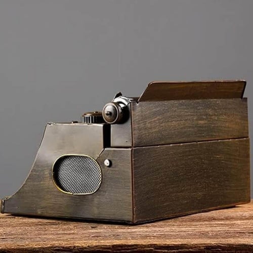 ديكور الة كاتبة حديد انتك