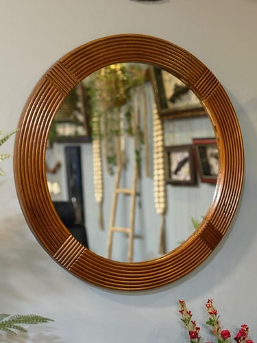 مرايا جدارية خشب MAMORKA