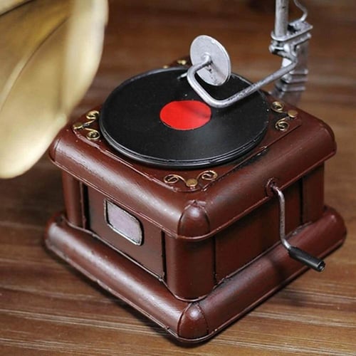 ديكور جرامافون حديد انتك