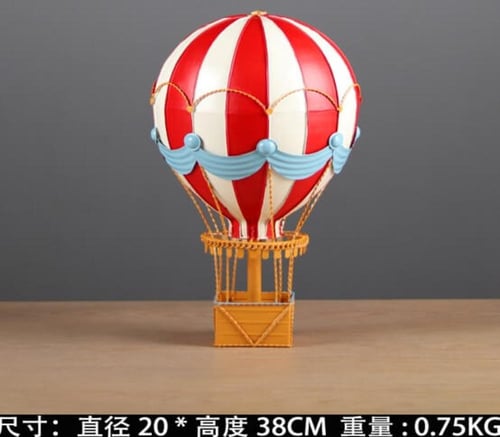 ديكور منطاد حديد