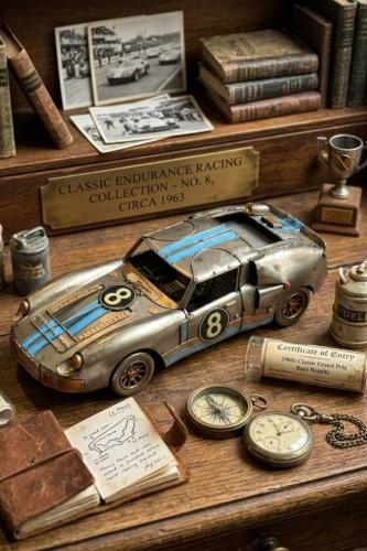 ديكور سيارة حديد انتك