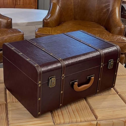 شنطة جلد Vintage Vault