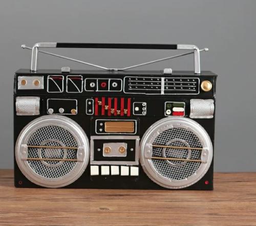 ديكور راديو كاسيت حديد انتك