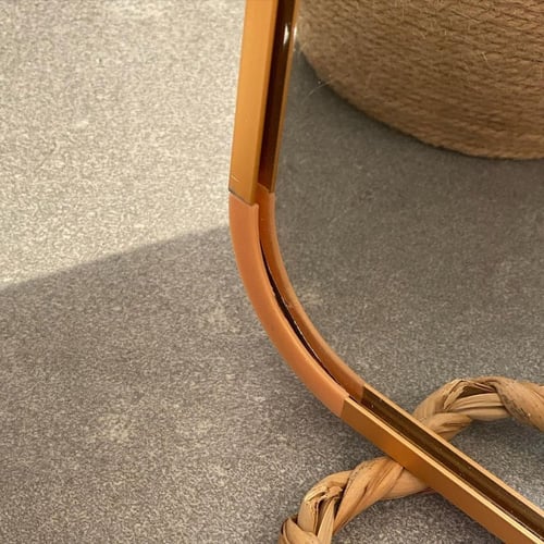 مرايا طويلة ارضية ذهبي