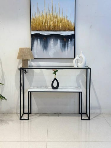 مدخل كنسول سطح زجاج