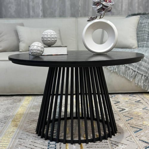 طاولة ضيافة سطح خشب طبيعي