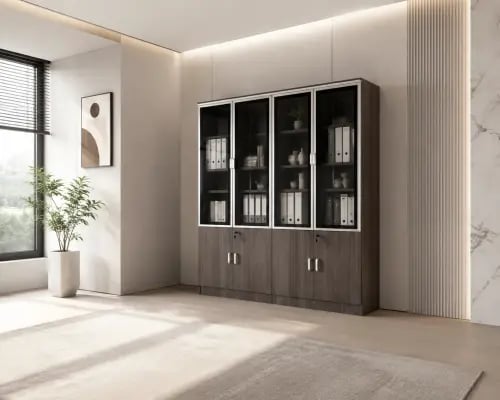 دولاب ملفات 3باب OW-110 LIGHT WALNUT(l.brown)