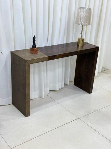 مدخل - كنسول خشبي لونين