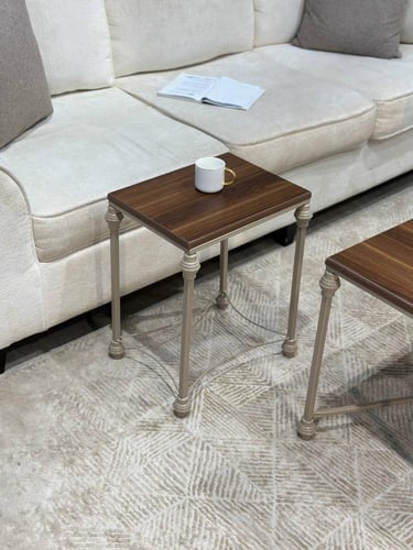 طقم طاولات ضيافة فاخر من تودو مع 4 خدمة