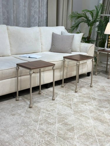 طقم طاولات ضيافة فاخر من تودو مع 4 خدمة