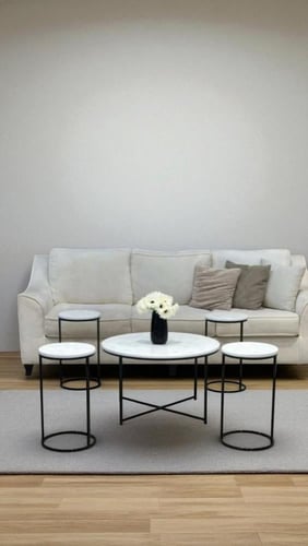 طقم طاولة مع 4 طاولات خدمة*عروض رمضان