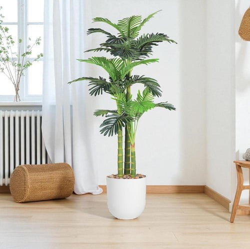 شجرة نخيل صناعية بثلاثة فروع – ارتفاع 185 سم