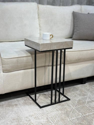 طقم طاولة ضيافة مع 4 طاولات خدمة – تصميم فاخر وعصر...