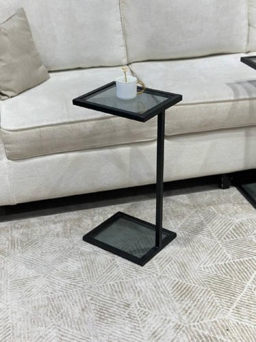 طاولة خدمة اسود بلمسة فاخرة – تصميم أنيق وعملي من...