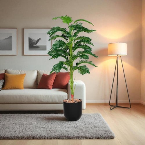 شجرة نخل صناعية أنيقة بارتفاع 150 سم