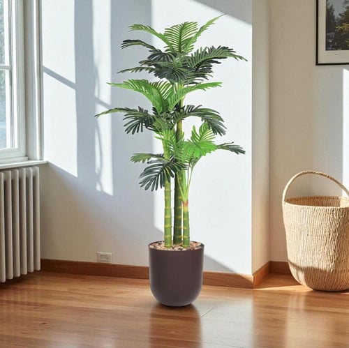 شجرة نخيل صناعية بثلاثة فروع – ارتفاع 185 سم