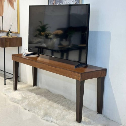 مدخل خشب لون بني