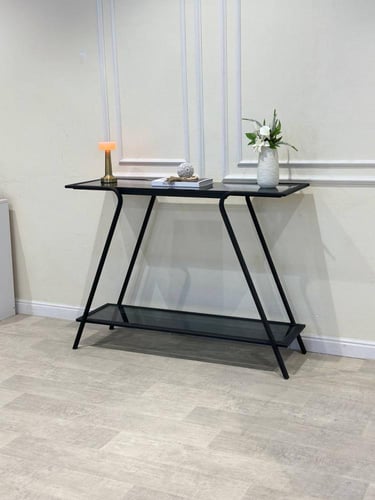 مدخل استقبال دورين سطح زجاج اسود