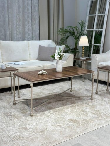 طقم طاولات ضيافة فاخر من تودو مع 4 خدمة