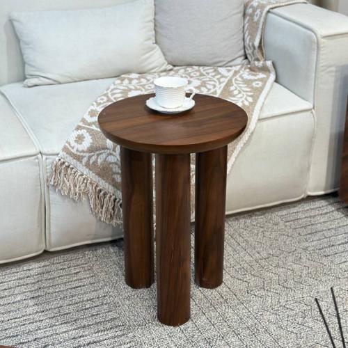 طاولة خدمة قشرة جوز الهند