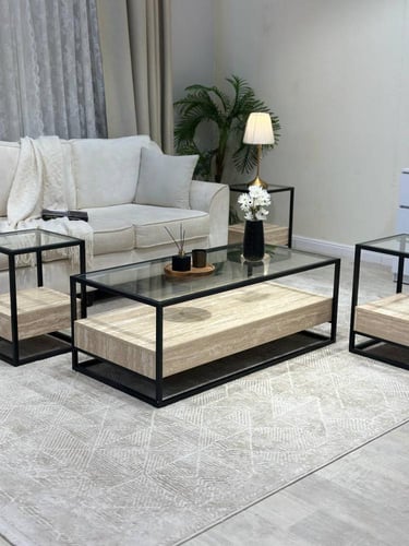 طقم طاولة ضيافة مكون من 5 قطع