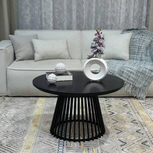 طاولة ضيافة سطح خشب طبيعي