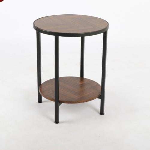 طاولة دائرية دورين لون بني القطر45X45سم ارتفاع 57...
