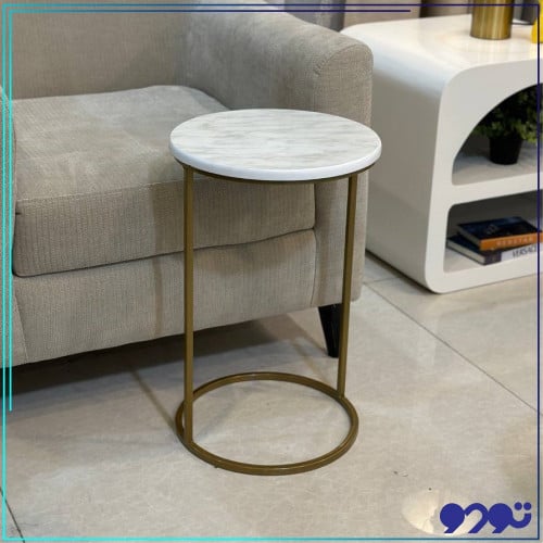 طاولة خدمة خشب كلاسيك حديد ذهبي