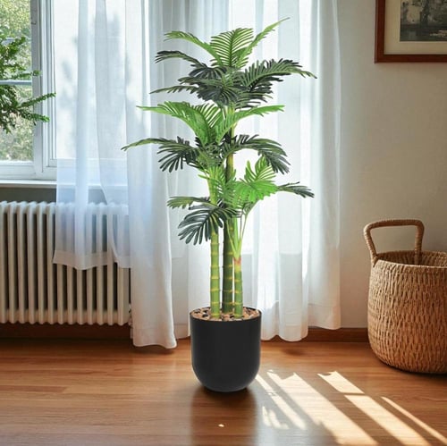 شجرة نخيل صناعية بثلاثة فروع – ارتفاع 185 سم