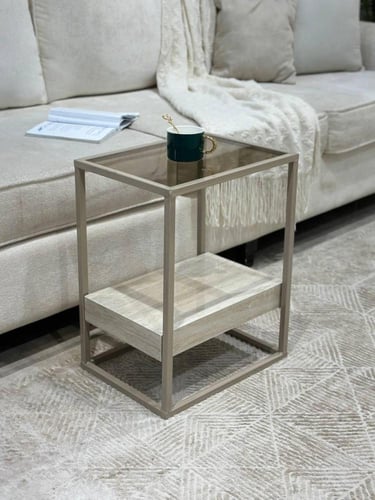 طقم طاولة ضيافة مع 4 قطع خدمة شنمباني*عروض عيد الف...