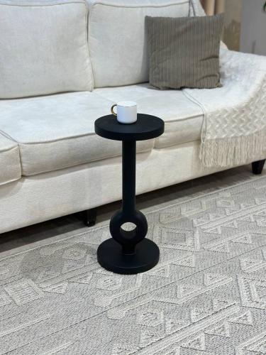 طاولة خدمة مفرد لون اسود