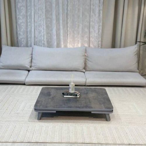 طقم طاولات ارضي مع 4 خدمة