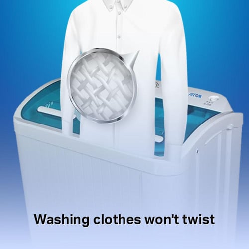 غسالة نصف اوتوماتيك بحوض ثنائي من ارو، 4 كغم، RO-0...