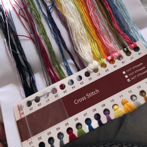 اصنعها بنفسك - لوحة ايتامين (كنفا) غير مطبوعة شامل...