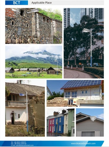 كشاف طاقة شمسية 1010lmشمعة مع لوح مدمج