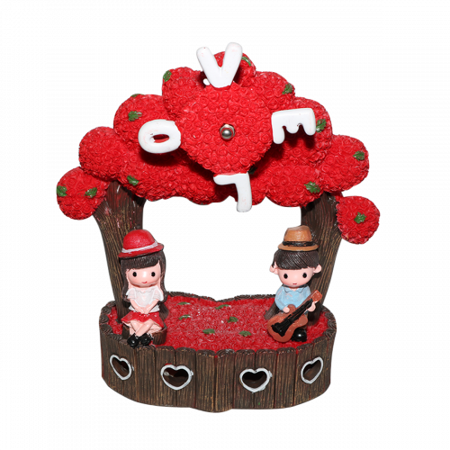 تحفة فنية بموسيقا واضاءة ملونة