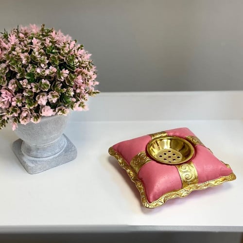 مبخرة سيراميك زهري معتق