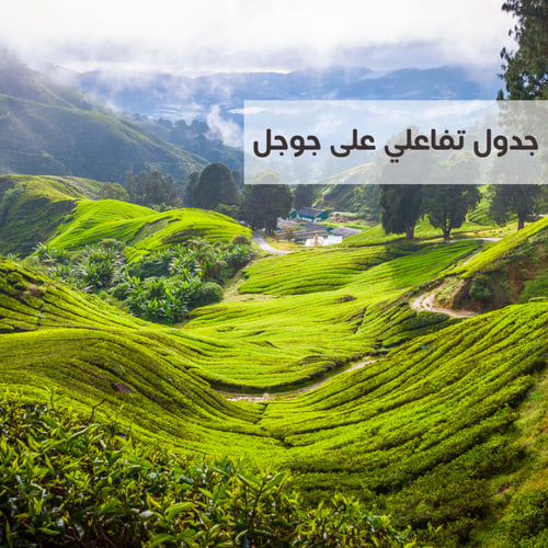 جدول سفر الى ماليزيا كامل وشامل وتفاعلي
