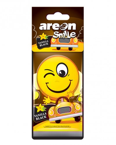 معطر السيارة اريون سمايل فانيلا بلاك
