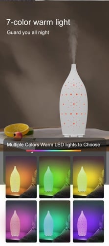 جهاز تعطير خزف مع اضاءة Areon Starlight