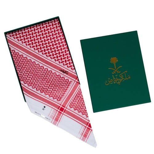 شماغ ملكي خاص احمر