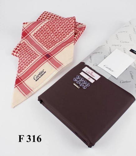 بكج قماش + شماغ شتوي