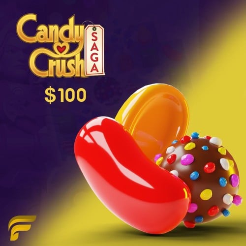 شحن كاندي كراش ساغا 100 دولار