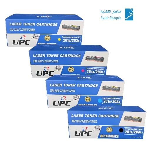 طقم أحبار طابعه ليزر 203A - 067 يو بي سي أسود أزرق...
