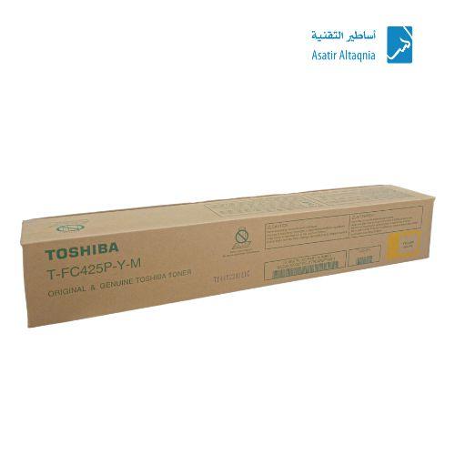 حبر مكينة تصوير ليزر توشيبا T-FC415P-Y-M اصفر