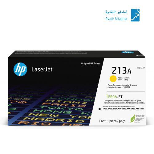 حبر طابعه ليزر اتش بي 213A - W2132A اصفر